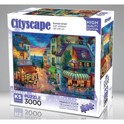 KS Games - Puzzle Evropska ulica - 3 000 kosov