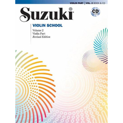SUZUKI VIOLIN SCHOOL VOL.2 +CD
