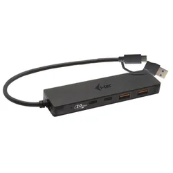 I-TEC USB Hub 2x USB-A / 2x USB-C, 10 Gbps