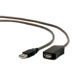 Gembird A/USB A M/F 10m USB 2.0 kabl Crno