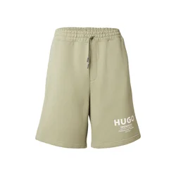 HUGO Hlače Nomario ecru / bela