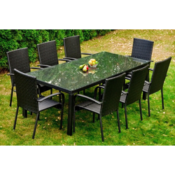 Vrtni set Sottile - MS.008.001 - 007 črn