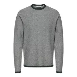 Only & Sons Pulover Timmy siva/temno zelena