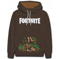 Disney fantovski pulover Fortnite, 146, rjav