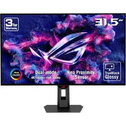 Asus ROG XG32UCWG 31.5 OLED/ 3840x2160/ 165HZ 4K 330Hz FHD/ 0.03ms/ HDMIx2,DP,USB/ G-Sync/ VESA Monitor ( 90LM0BX0-B01371 )