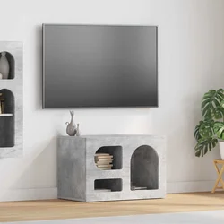 TV ormar Betonski sivi 60 x 35 x 40 cm Konstruirano drvo
