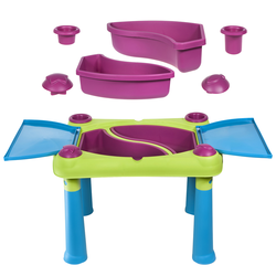 KETER Set dečiji sto i stolice Creative Fun/ tirkizna/svetlo zelena