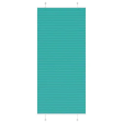 Plisirana zavjesa petrolej zelena 85x200 cm Širina tkanine 84,4 cm Poliester