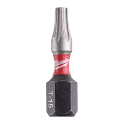 Milwaukee Udarni bitovi TX SHOCKWAVE ojačani 1/4 Gen II TX15 25 mm 25/1