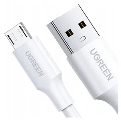 Ugreen US289 USB na Micro USB kabel QC 3.0 2.4A 1.5m (bel)