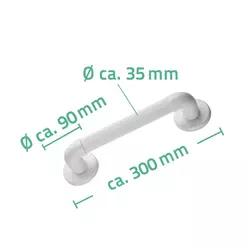Luigi Ferero A1013001 SIGURNOSNI RUKOHVAT BELI PVC