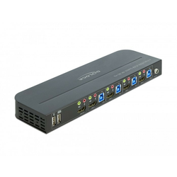KVM HDMI 4K 60Hz z USB 3.0 in zvok