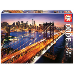 Puzzle Manhattan at Sunset Educa 3000 dijelova od 11 godina