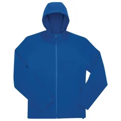 JAKNA ZIP MUŠKA B&C HOODED SOFTSHELL AZURNO PLAVA 3XL * DO ISTEKA ZALIHA