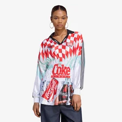 Dres adidas x Coca Cola Mash Up Smocked Jersey White/ Multicolor S