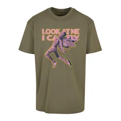 Look Oversize Tee olive