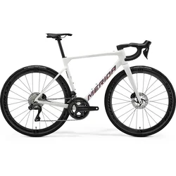 MERIDA SCULTURA 8000 MATT WHITE (RAINBOW PURPLE)