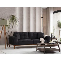Atelier del Sofa Trosed na razvlačenje Sinor 92x75x225cm Antracit