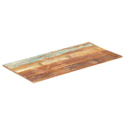 Pravokutna stolna ploča 60 x 140 cm 15 - 16 mm obnovljeno drvo