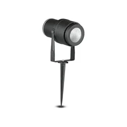 LED Spoljna svetiljka LED/12W/100-240V IP65 4000K crna