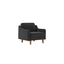 Atelier del Sofa Fotelja Robin 1, Crna