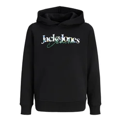 Jack & Jones Junior Majica JJTom modra/žad/črna/bela