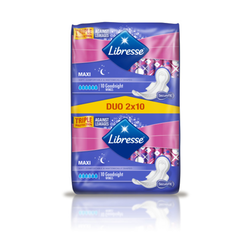 LIBRESSE Ulošci Maxi Goodnight DUO, 20 kom