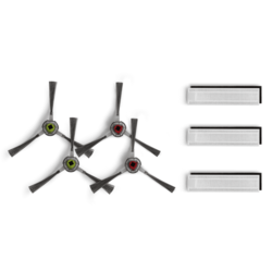 Ecovacs DA60-KTA oprema za Slim2, 4x bočne četke + 3x filtra