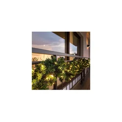 Solight 1V298 - LED spoljašnja božićna dekoracija GIRLANDA 80xLED/3xAA 500 cm IP44