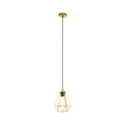 Eglo 43681 - Luster na sajli TARBES 1xE27/60W/230V prečnik 17,5 cm
