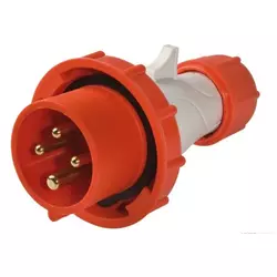 Industrijski utikač 380V 16A 3P+N+T IP44