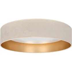 Brilagi-LED prigušiva svetiljka VEL. SM. ST. 36W/230V 3000-6000K pr. 55 cm krem./zl. WT+DO