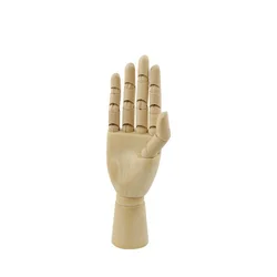 Lesena figurica - desna roka 30 cm