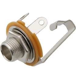 Kovinska montažna vtičnica Jack 6,3 mm