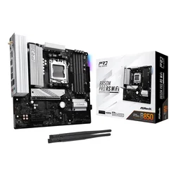 Asr ASRock B850M Pro RS WiFi matična plošča, AM5, Micro ATX