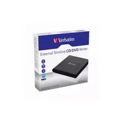 USB DVD+-R/RW Verbatim SlimLine Eksterni Rezac