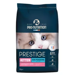 PRO-NUTRITION Suva hrana za mačke Prestige Kitten, Riba, 2kg