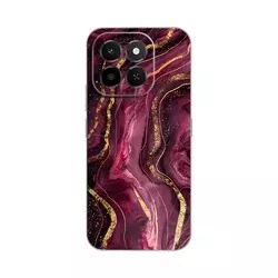 Silikonska maska za Honor X6c, Burgundy