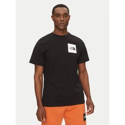 The North Face Majica Fine NF0A8A6M Črna Regular Fit