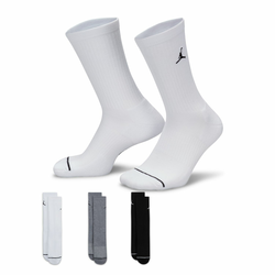 Nike U J ED CUSH POLY CREW 3PR, nogavice m.koš, bela DX9632