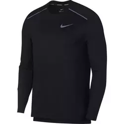 Nike M NK BRTHE RISE 365 LS, muška majica dug rukav za trčanje, crna