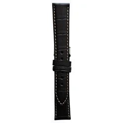Kožni kaiš 20mm Crna 20.316