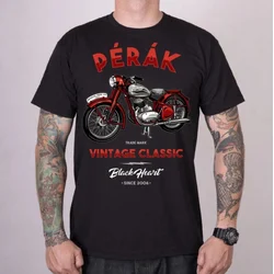 Ulična majica moška - PÉRÁK - BLACK HEART - 9433