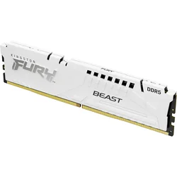 Kingston RAM memorija DDR5 32GB 6000MHz CL36 DIMM [FURY Beast] White EXPO KF560C36BWE-32