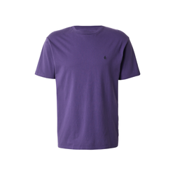 Volcom Majica SOLID STONE lila/črna