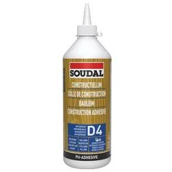 Lepilo za drvo PU D4 750g Soudal