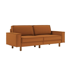 Atelier del Sofa Trosed Sparrow 3, 223x89x87cm, Braon