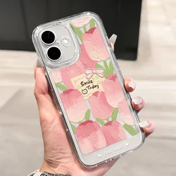 Yingkaida Maska za mobilni telefon iPhone 17, Roze