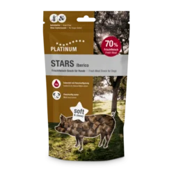Platinum priboljšek za pse Stars Iberico 185 g