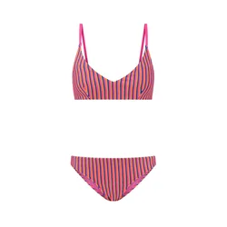Shiwi Bikini Lou  modra / oranžna / roza / bela